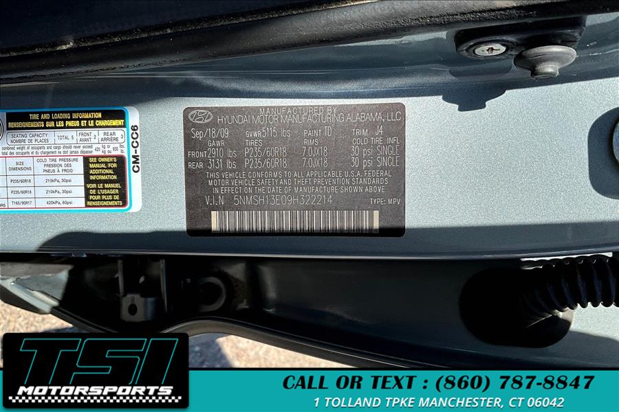2009 Hyundai Santa Fe SE photo