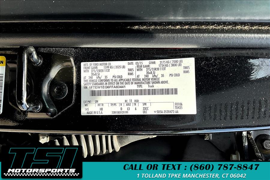 2015 Ford F-150 4WD SuperCrew 145