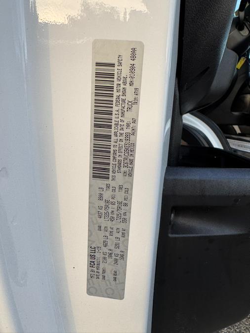 2019 RAM ProMaster Cargo Van 2500 High Roof 136