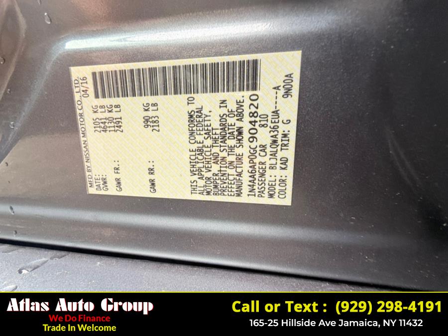 2016 Nissan Maxima 4dr Sdn 3.5 Platinum photo