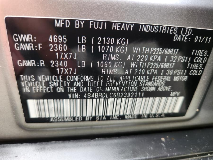 2011 Subaru Outback 3.6R Limited photo