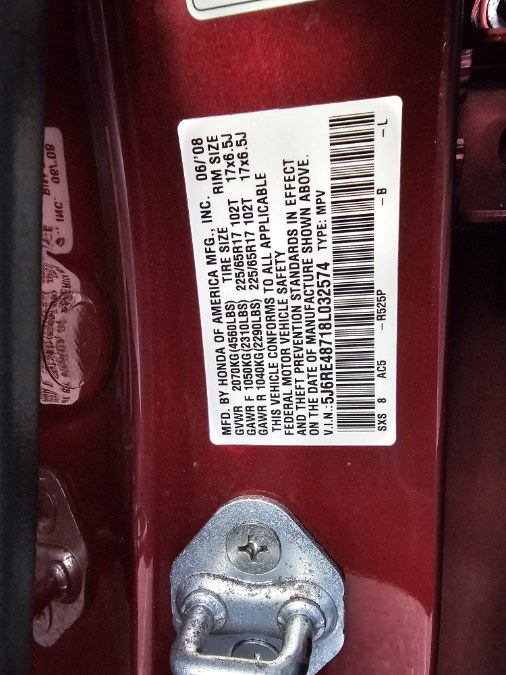2008 Honda CR-V EX-L photo