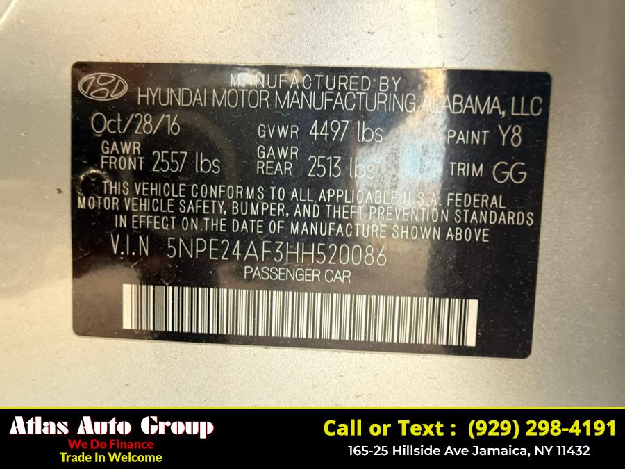 2017 Hyundai Sonata 2.4L photo