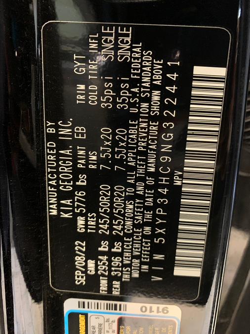 2022 Kia Telluride EX FWD photo