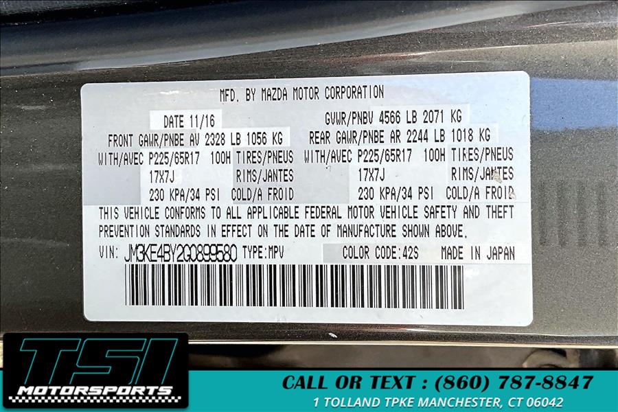 2016 Mazda CX-5 2016.5 AWD 4dr Auto Sport photo