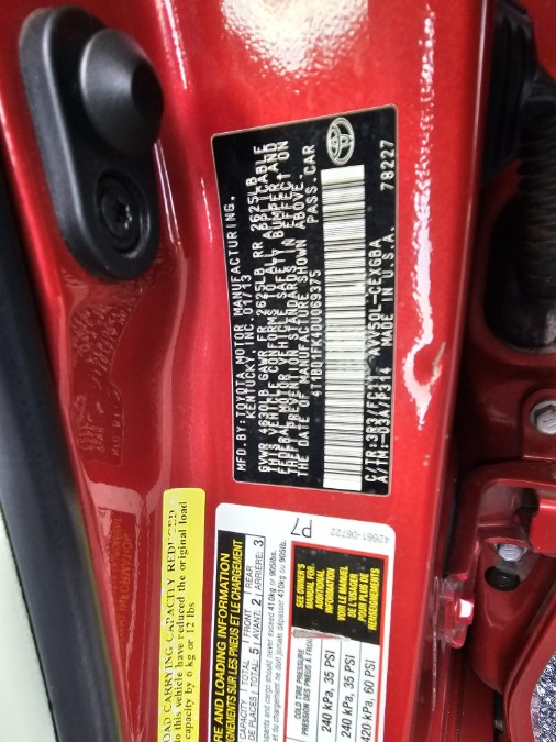 2013 Toyota Camry Hybrid LE photo