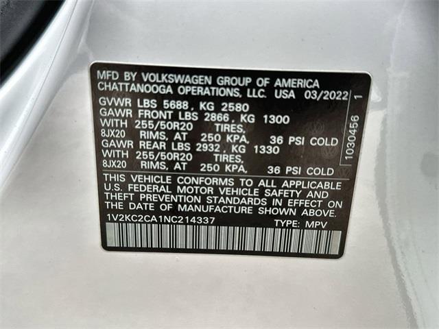 2022 Volkswagen Atlas Cross Sport 2.0T SE w/Technology photo