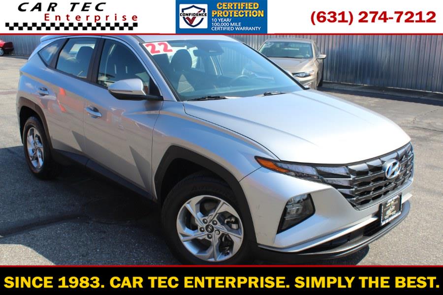 Shimmering Silver 2022 Hyundai Tucson SE AWD SUV / Crossover All-Wheel Drive Automatic