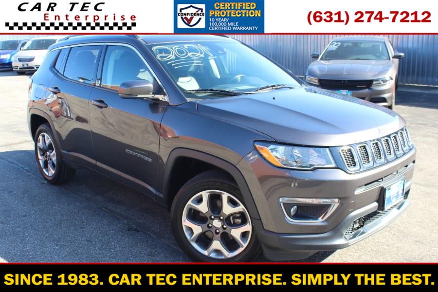 Sting-Gray Clearcoat 2021 Jeep Compass Limited 4WD SUV / Crossover Four-Wheel Drive Automatic