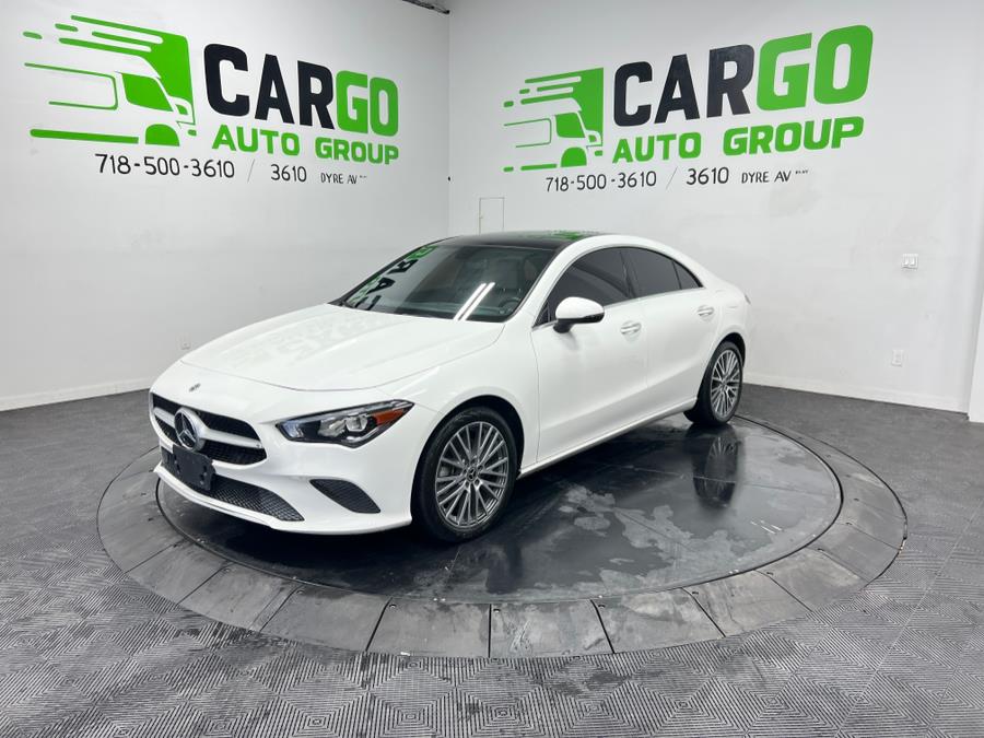 Digital White Metallic 2021 Mercedes-Benz CLA 250 FWD Coupe Front-Wheel Drive Automatic