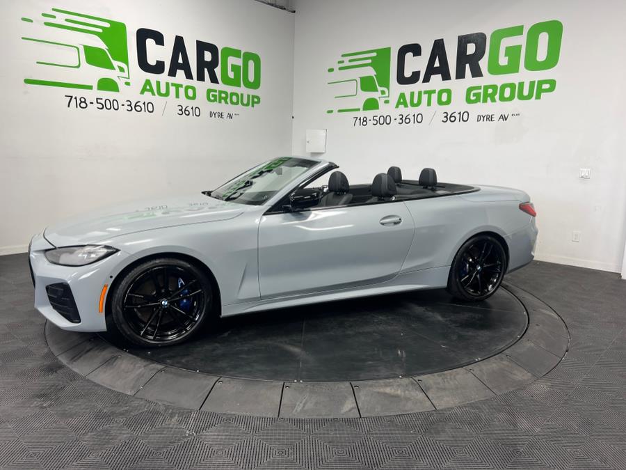 Gray (Brooklyn Grey Metallic) 2022 BMW 4 Series M440i Convertible RWD Convertible Rear-Wheel Drive Automatic