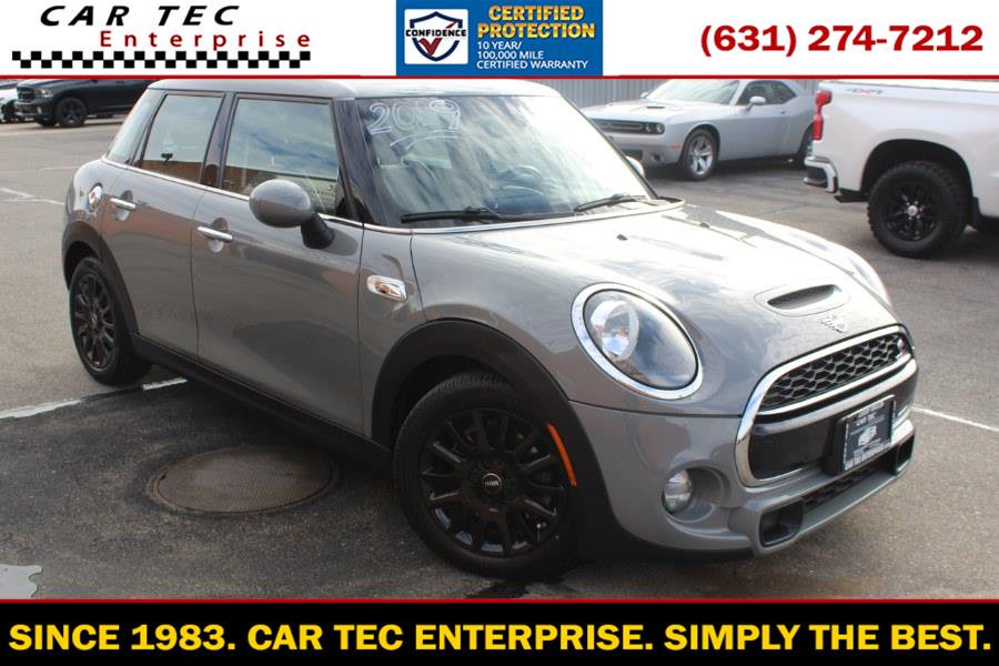 Gray (Emerald Grey Metallic) 2019 MINI Cooper S 4-Door Hatchback FWD Hatchback Front-Wheel Drive 6-Speed Automatic