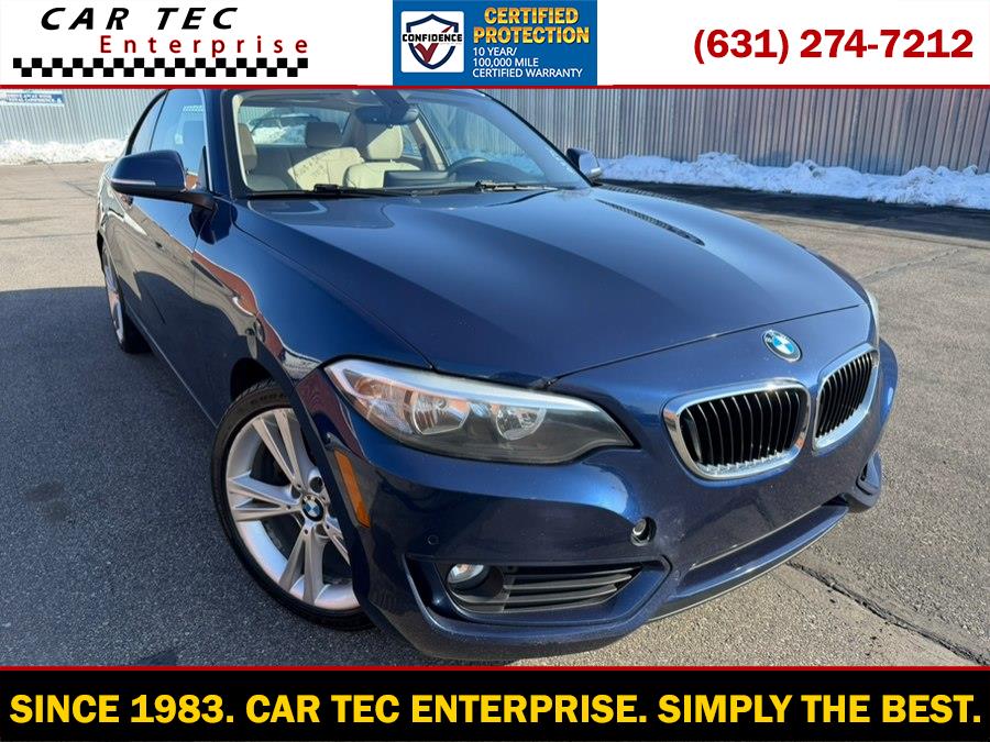 Midnight Blue Metallic 2014 BMW 2 Series 228i Coupe RWD Coupe Rear-Wheel Drive Automatic