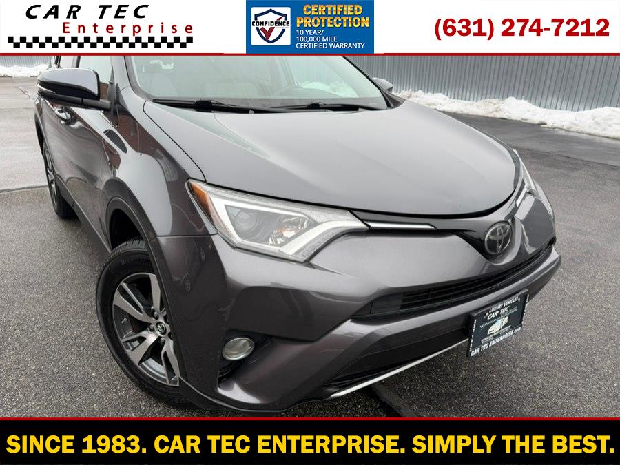 Magnetic Gray Metallic 2018 Toyota RAV4 XLE SUV / Crossover Front-Wheel Drive Automatic