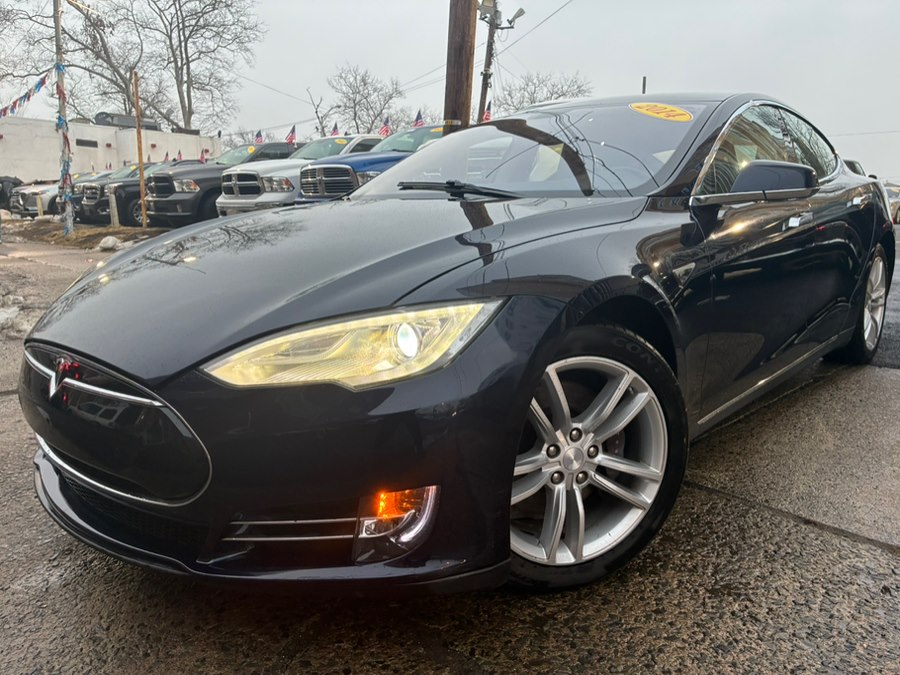 Blue Metallic 2014 Tesla Model S 60 RWD Sedan Rear-Wheel Drive Automatic