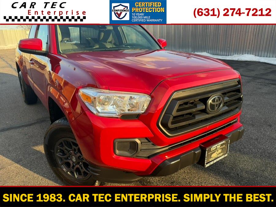 Barcelona Red Metallic 2022 Toyota Tacoma SR I4 Access Cab 4WD Pickup Truck Four-Wheel Drive Automatic