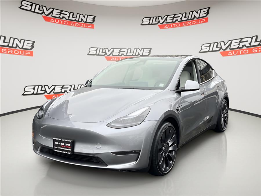 Gray (Stealth Grey) 2024 Tesla Model Y Performance AWD SUV / Crossover All-Wheel Drive Automatic
