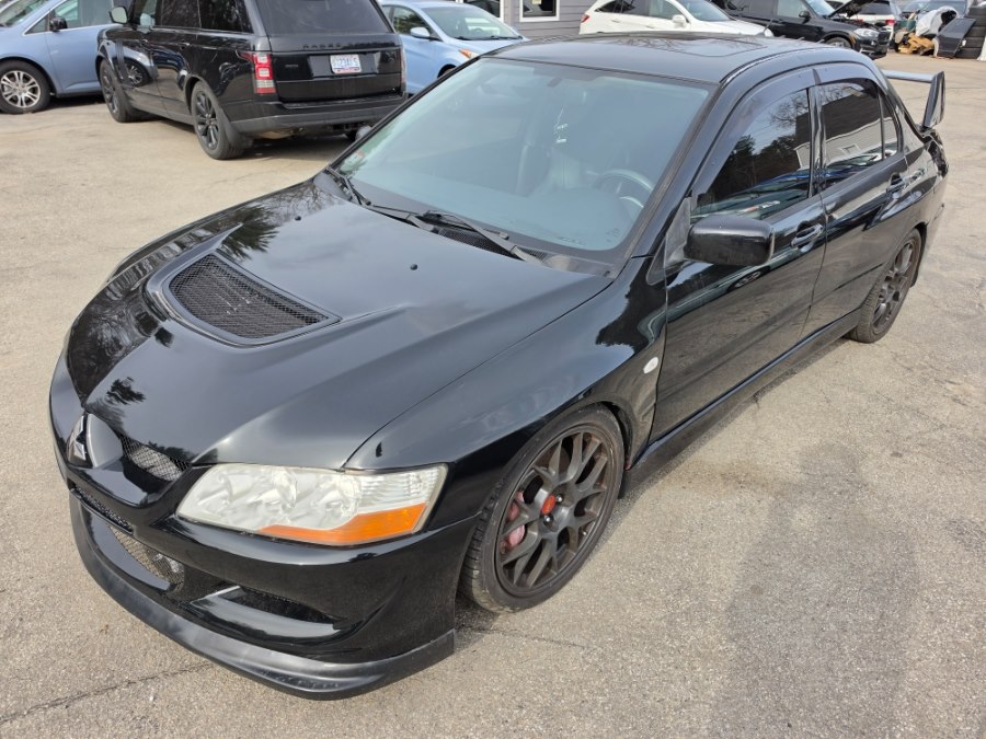 Black 2005 Mitsubishi Lancer Evolution VIII Sedan All-Wheel Drive Automatic