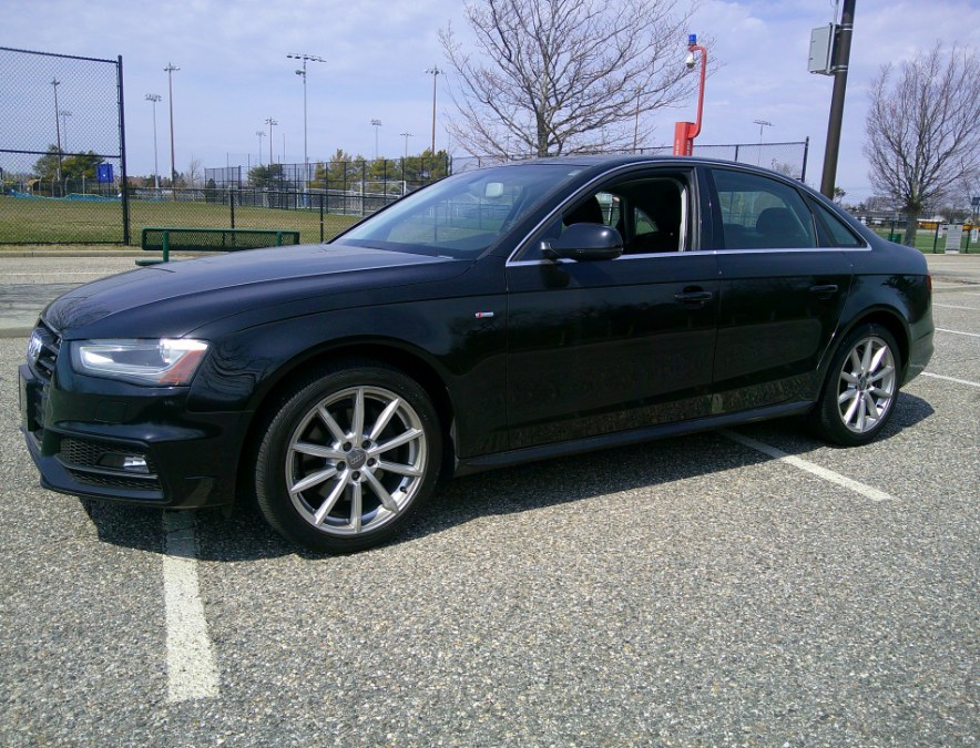 Black 2015 Audi A4 2.0T quattro Premium AWD Sedan All-Wheel Drive Automatic