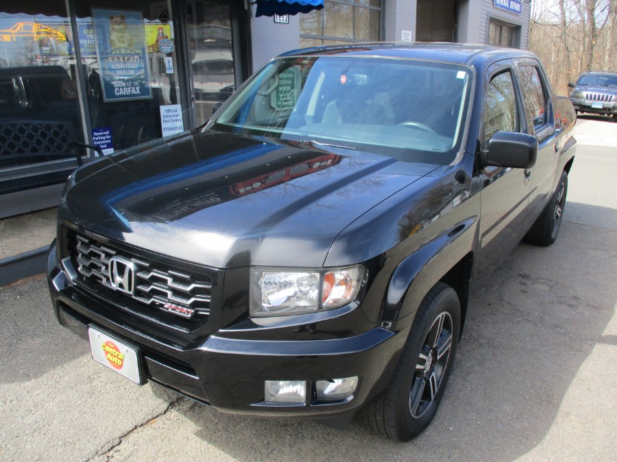 Crystal Black Pearl 2014 Honda Ridgeline Sport Pickup Truck Four-Wheel Drive Automatic
