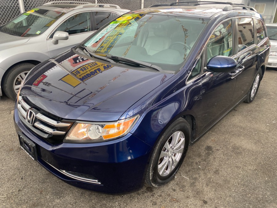 Celestial Blue Metallic 2014 Honda Odyssey Minivan Front-Wheel Drive Automatic