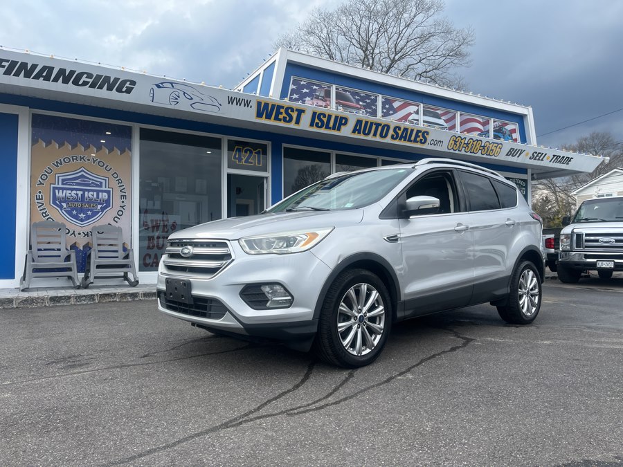 Ingot Silver Metallic 2017 Ford Escape Titanium AWD SUV / Crossover All-Wheel Drive Automatic