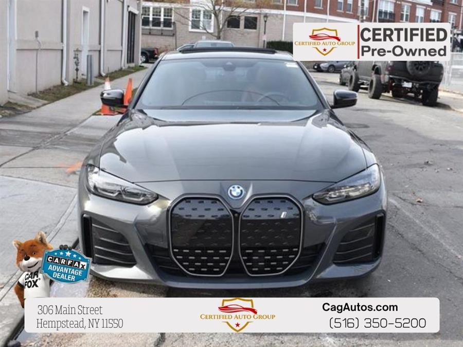 Dravit Gray Metallic 2024 BMW i4 eDrive35 Gran Coupe FWD Sedan Rear-Wheel Drive Automatic