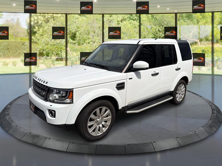 White 2016 Land Rover LR4 AWD SUV / Crossover All-Wheel Drive Automatic