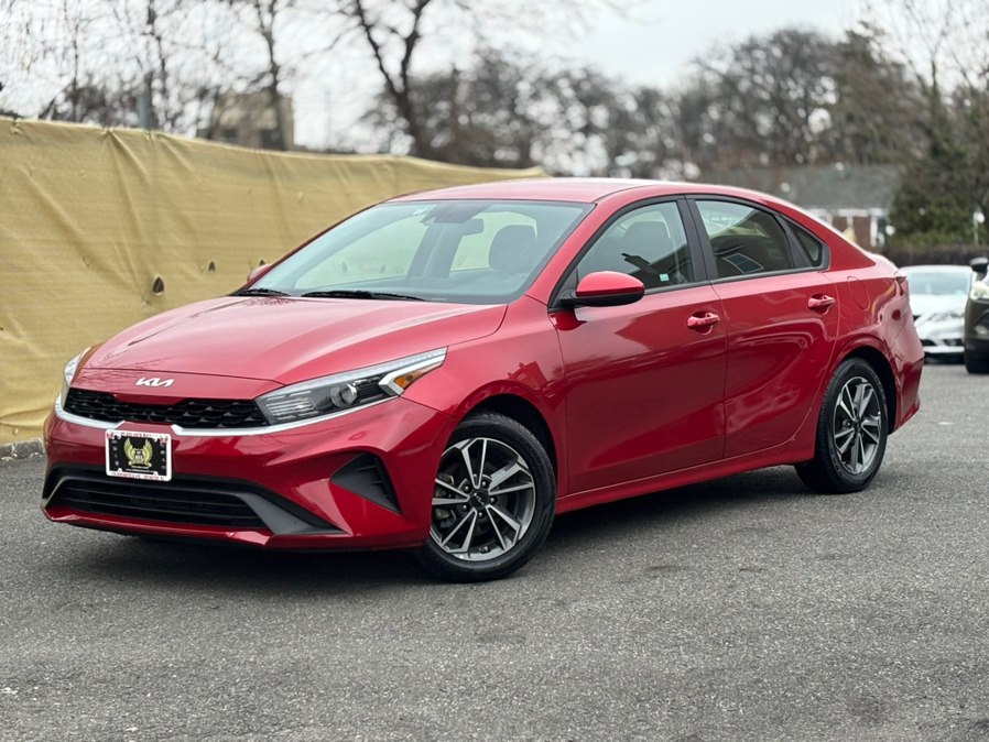 Red 2023 Kia Forte LXS FWD Sedan Front-Wheel Drive Automatic