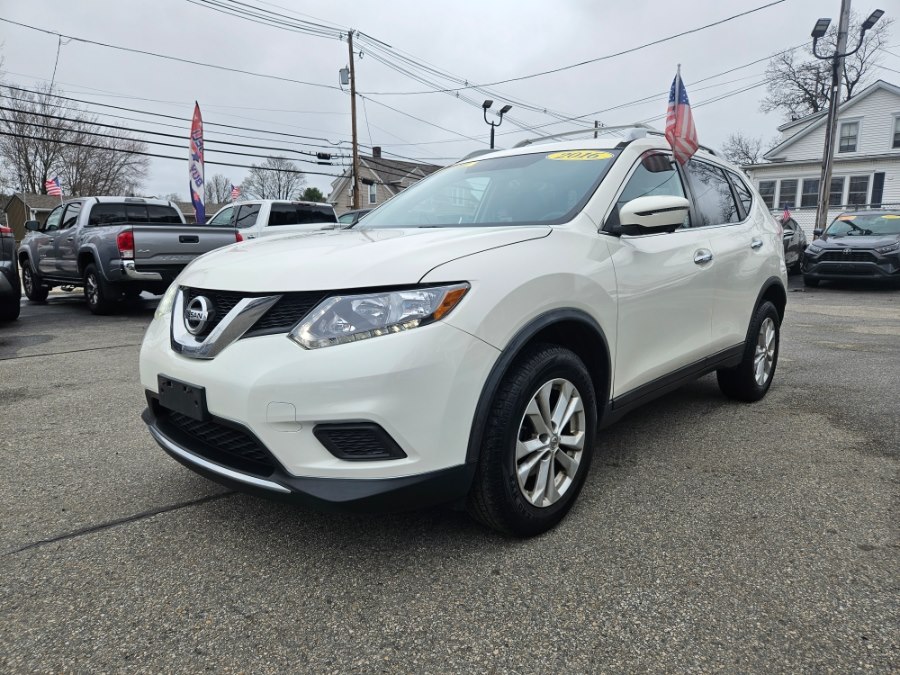 Pearl White 2016 Nissan Rogue SV AWD SUV / Crossover All-Wheel Drive Automatic