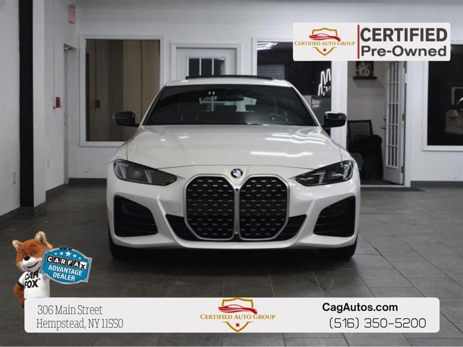 Alpine White 2022 BMW 4 Series 430i Gran Coupe RWD Coupe Rear-Wheel Drive Automatic