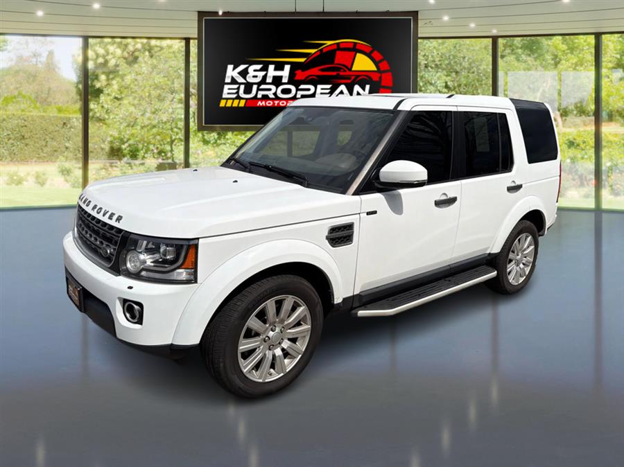 White 2016 Land Rover LR4 AWD SUV / Crossover All-Wheel Drive Automatic