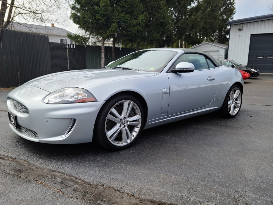 Liquid Silver 2010 Jaguar XK-Series XKR Convertible RWD Convertible Rear-Wheel Drive Automatic