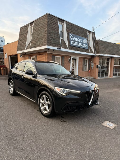 Vulcano Black Metallic 2018 Alfa Romeo Stelvio AWD SUV / Crossover All-Wheel Drive Automatic