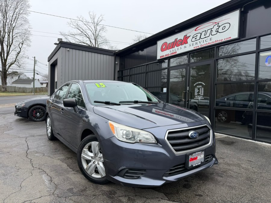 Blue 2015 Subaru Legacy 2.5i AWD Sedan All-Wheel Drive Automatic
