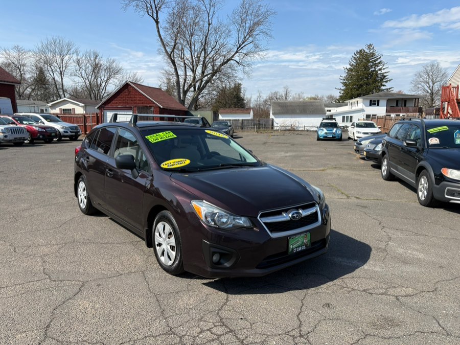 Red (Maroon) 2012 Subaru Impreza 2.0i Hatchback Hatchback All-Wheel Drive Automatic