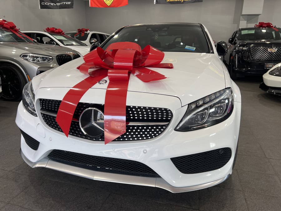 White 2016 Mercedes-Benz C-Class C 450 AMG 4MATIC Sedan All-Wheel Drive Automatic