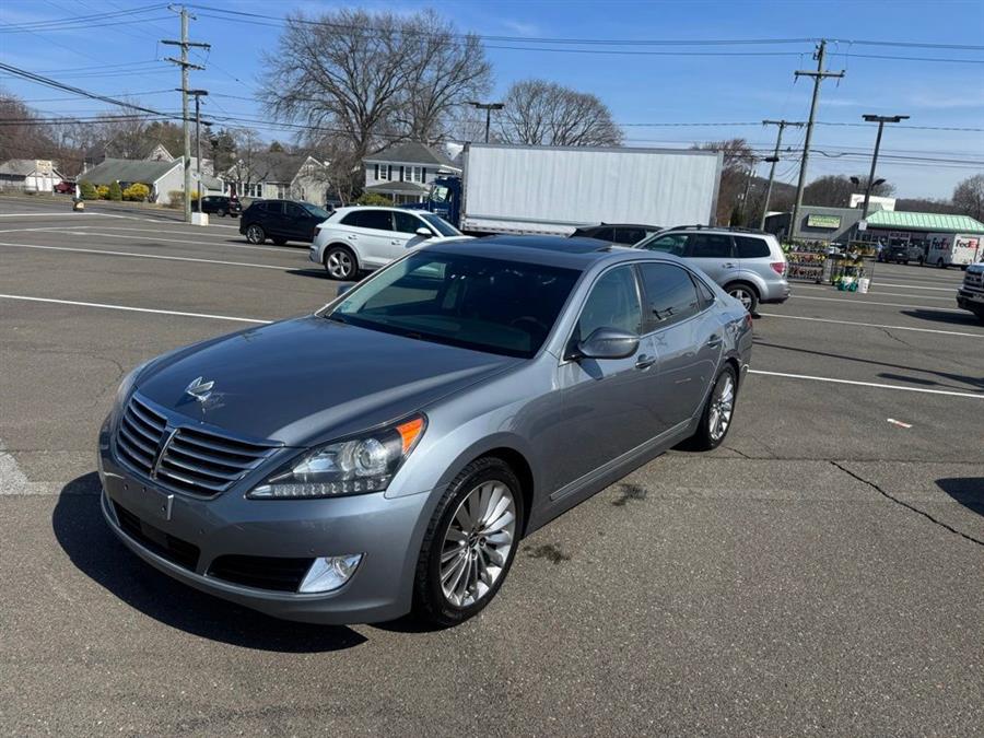Parisian Gray 2014 Hyundai Equus Signature RWD Sedan Rear-Wheel Drive Automatic
