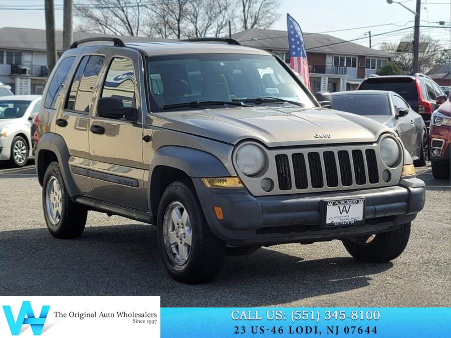 Brown (Tan) 2005 Jeep Liberty Sport 4WD SUV / Crossover Four-Wheel Drive Automatic