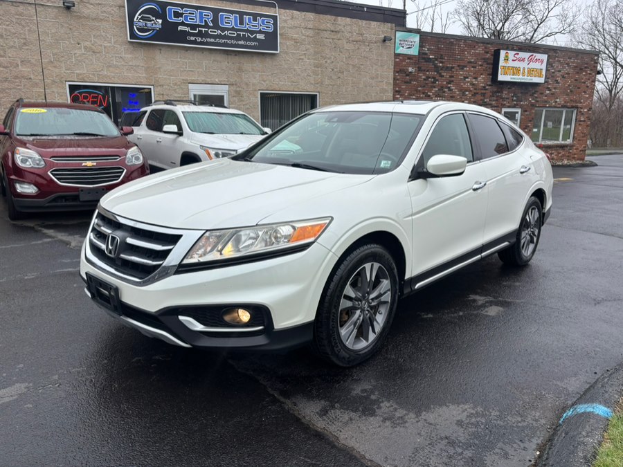 White Diamond Pearl 2015 Honda Crosstour EX-L V6 AWD w/ Navi SUV / Crossover All-Wheel Drive Automatic
