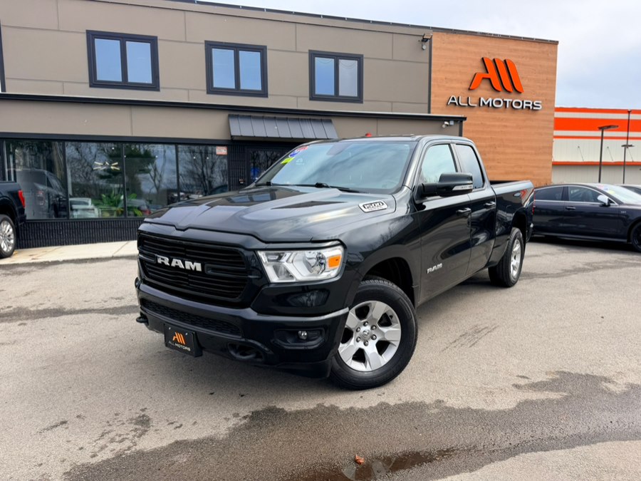 Black Forest Green Pearlcoat 2019 RAM 1500 Big Horn Quad Cab 4WD Pickup Truck Four-Wheel Drive Automatic