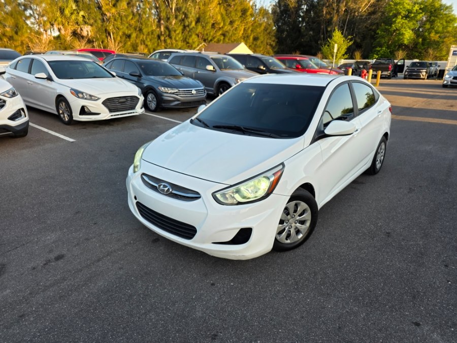 Century White 2017 Hyundai Accent SE Sedan FWD Sedan Front-Wheel Drive Automatic