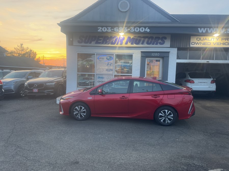 Hypersonic Red 2017 Toyota Prius Prime Premium Hatchback Front-Wheel Drive Automatic
