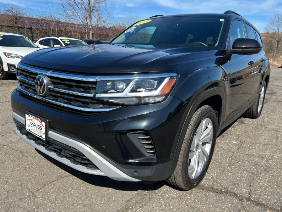 Deep Black Pearl 2021 Volkswagen Atlas V6 SE 4Motion with Technology SUV / Crossover All-Wheel Drive Automatic