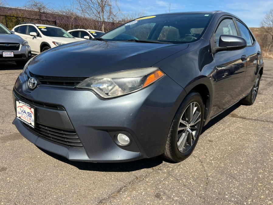 Blue Crush Metallic 2016 Toyota Corolla LE Premium Sedan Front-Wheel Drive Automatic