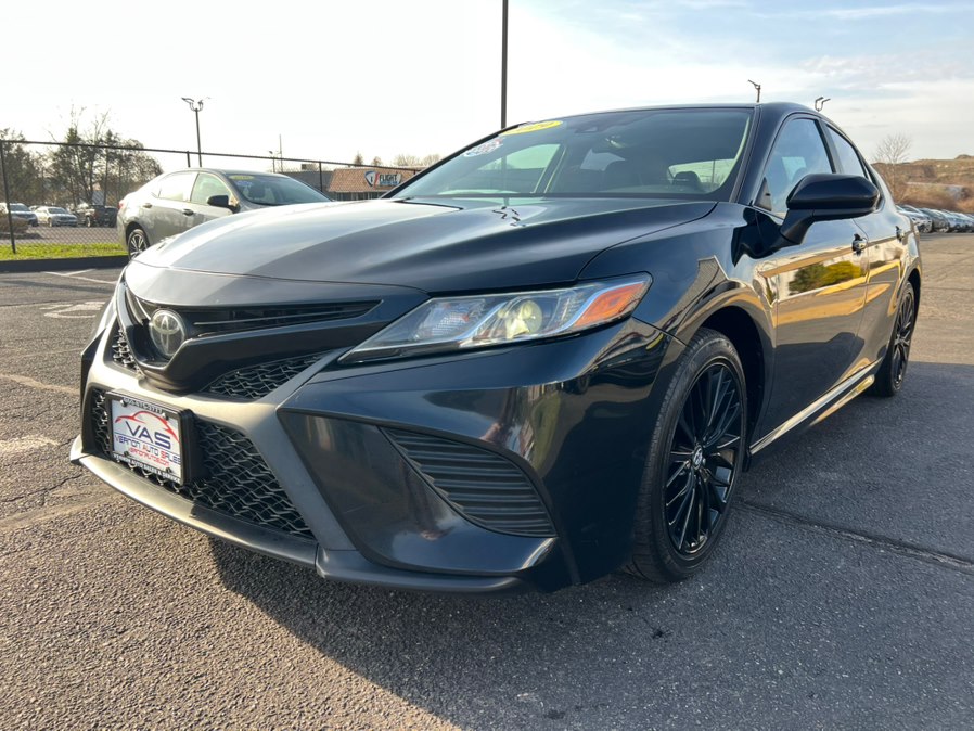 Midnight Black Metallic 2019 Toyota Camry SE FWD Sedan Front-Wheel Drive Automatic