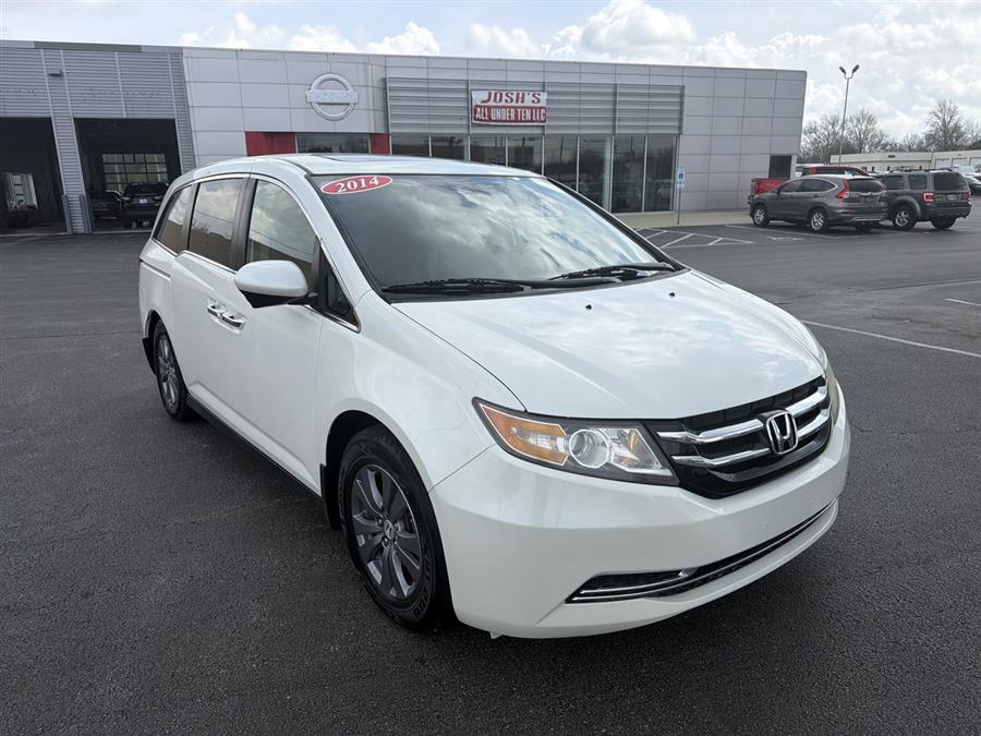 White Diamond Pearl 2014 Honda Odyssey EX-L FWD Minivan Front-Wheel Drive Automatic