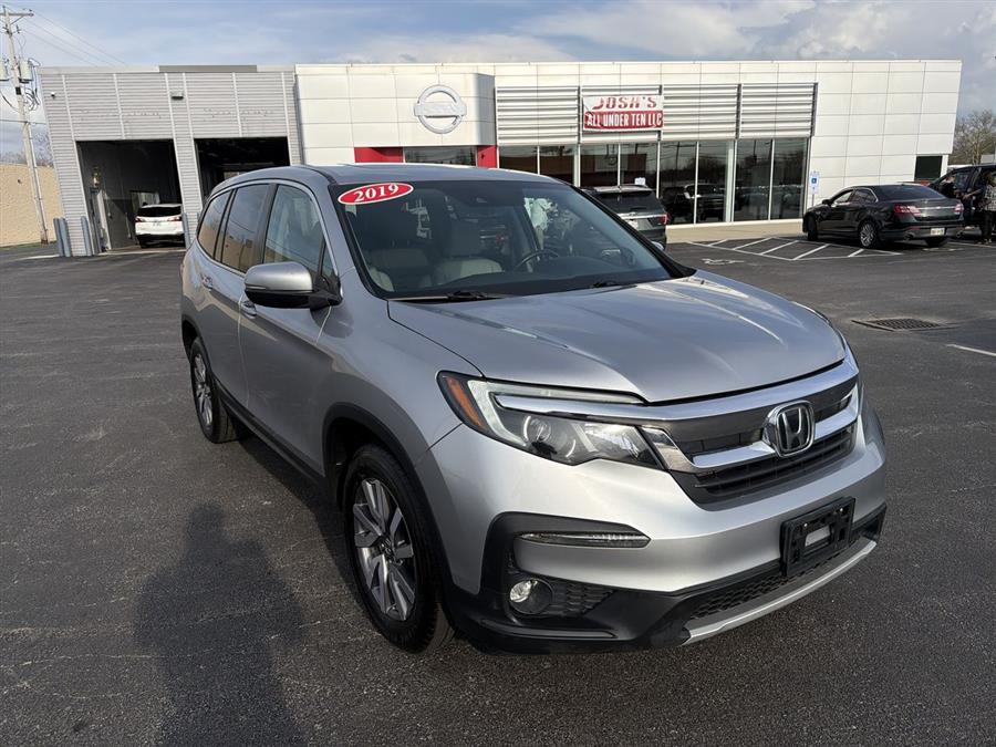 Lunar Silver Metallic 2019 Honda Pilot EX-L AWD with Navigation and RES SUV / Crossover All-Wheel Drive Automatic