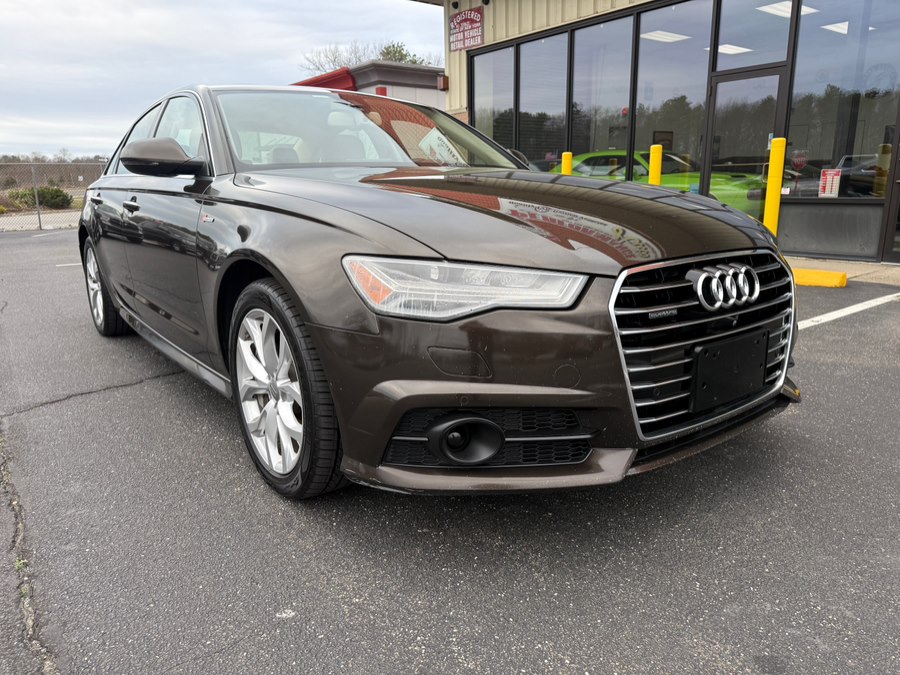 Brown 2017 Audi A6 3.0T quattro Premium Plus Sedan AWD Sedan All-Wheel Drive Automatic