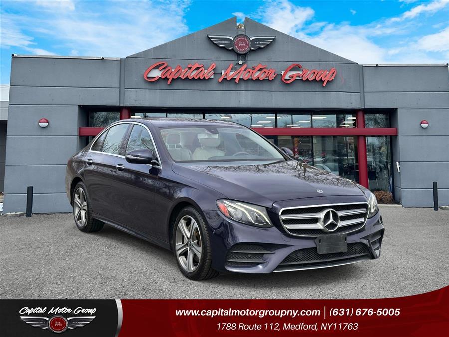 Lunar Blue Metallic 2017 Mercedes-Benz E-Class E 300 4MATIC Sedan All-Wheel Drive Automatic